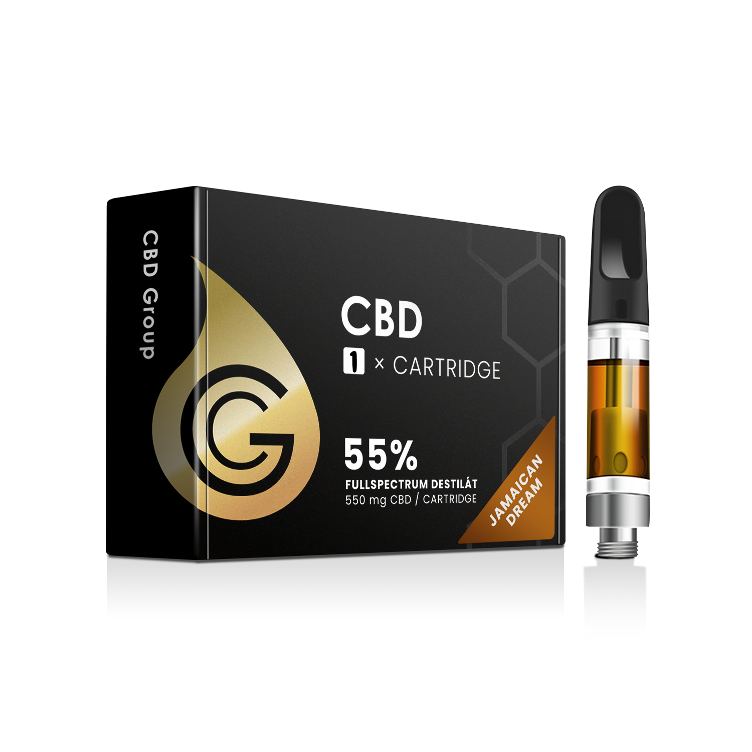 CBD вейп пълнител Jamaican Dream 55% – CBD GROUP