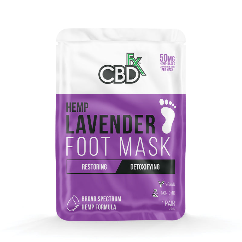 CBD маска за крака Levender CBDfx 50мг