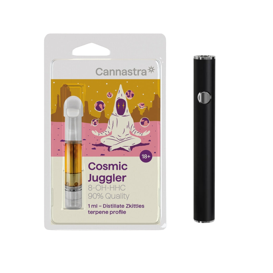 8-OH-HHC Cosmic Jugler 90% (Zkittles) Cannastra и батерия CANNBRO