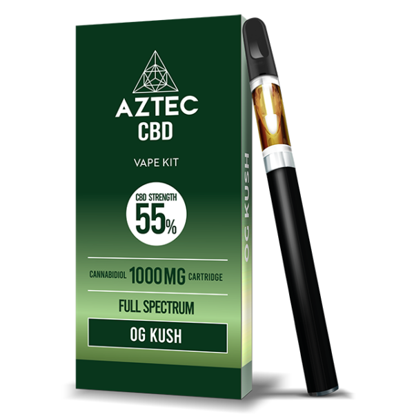 CBD вейп комплект OG Kush 55% AZTEC CBD