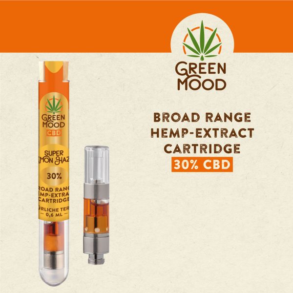 GREEN MOOD CBD CARTRTIDGES 30%