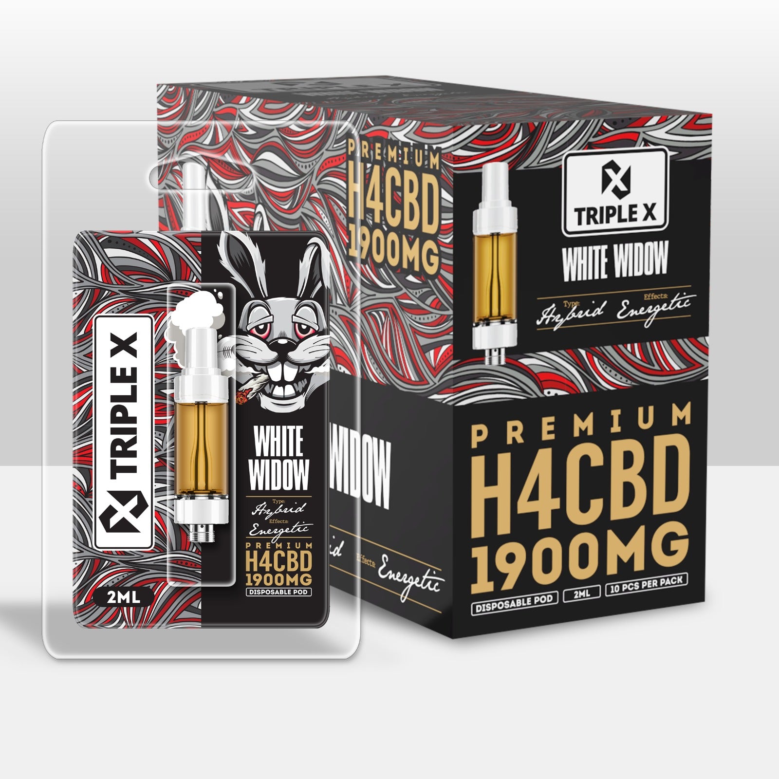 TRIPLE X - H4CBD White Widow 2ml