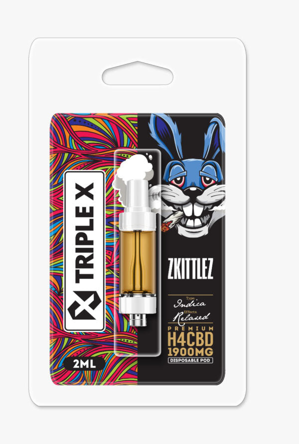 TRIPLE X - H4CBD Zkittlez 2ml