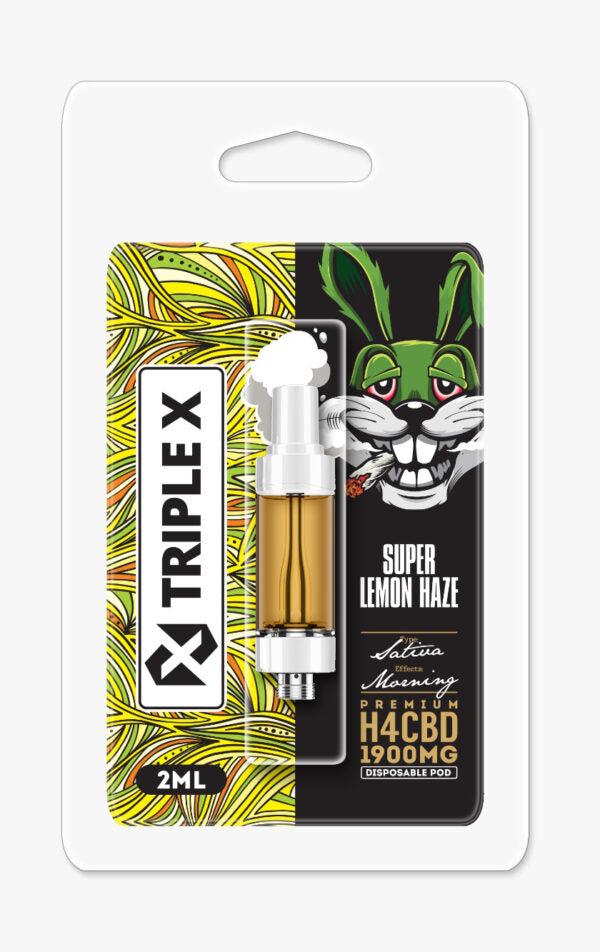 TRIPLE X - H4CBD Super Lemon Haze 2ml